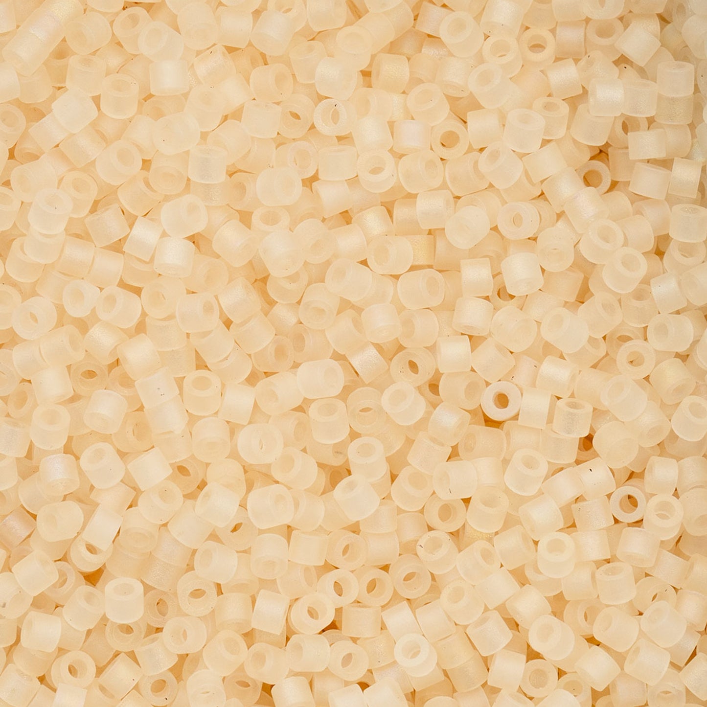 697cy11-1176 Cylin Bead sz 11 25g Bag Matte Macaron AB - Ivory