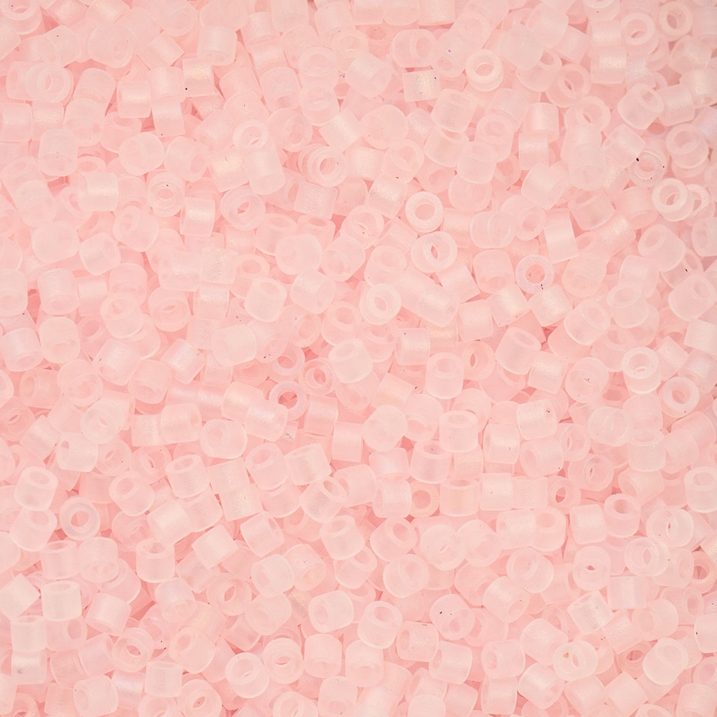 697cy11-1178 Cylin Bead sz 11 25g Bag Matte Macaron AB - Light Pink
