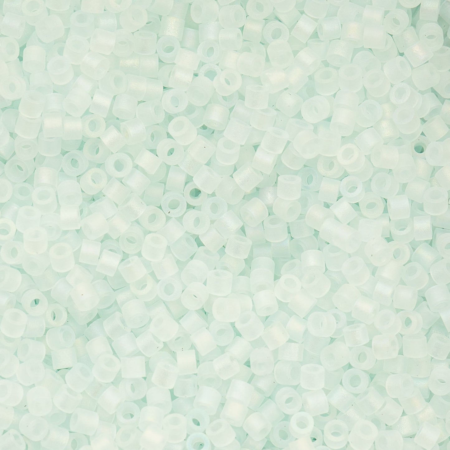 697cy11-1183 Cylin Bead sz 11 25g Bag Matte Macaron AB - Soft Blue