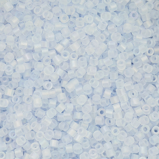 697cy11-1191 Cylin Bead sz 11 25g Bag Matte Macaron AB - Light Blue