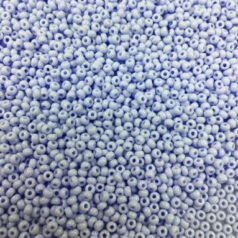 79O0807L Czech Seed Beads, 8 Opaque Light Blue