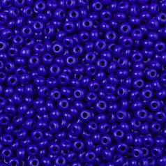 79O0810L Czech Seed Beads, 8 Opaque Royal