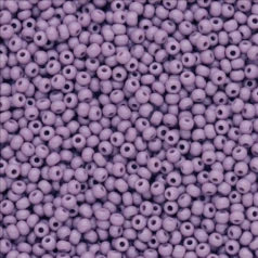 79O1004L Czech Seed Beads, 10 Opaque Mauve