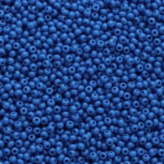 79O1014L Czech Seed Beads, 10 Opaque Med. Blue
