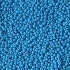 79O1026L Czech Seed Beads, 10 Opaque Lt. Blue Turquoise