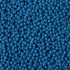 79O1028L Czech Seed Beads, 10 Opaque Blue Turquoise