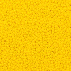 79O1031L Czech Seed Beads, 10 Opaque Light Yellow