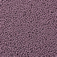 79O1104L Czech Preciosa sz 11  Opaque Mauve