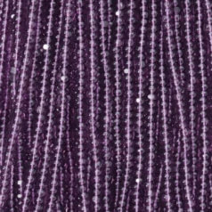 79T11109S Czech Seed Beads, 11 Charlotte – Transparent Amethyst (strung)