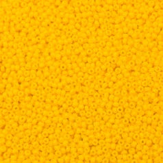 79O1132L Czech Preciosa sz 11  Opaque Yellow