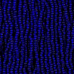 79S1114S Czech Preciosa sz 11  Silverlined Cobalt