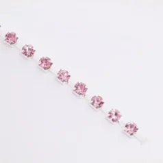 B55-10030 Rose Rhinestone Banding Size 10 (approx. 2.7-2.8mm)