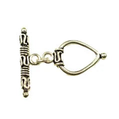 BS09-1421 Bali Silver – Toggle 2x14mm