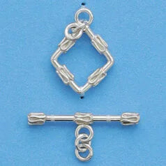 BS09-1441 Bali Silver – Toggle Clasp 3x14mm