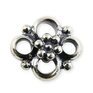 BS09-1685 Bali Silver – Connector 11x11x5mm(Double Side)