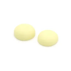 C01-555 17 mm Round Cabochon- Lemon Yellow