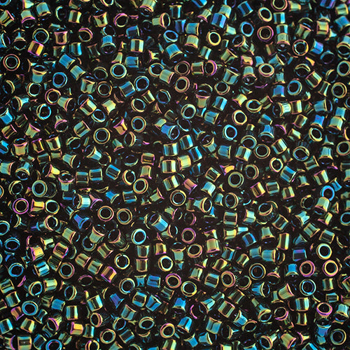 DB10 0003 Miyuki Delica 5.2g Vial Green Iris sz 10