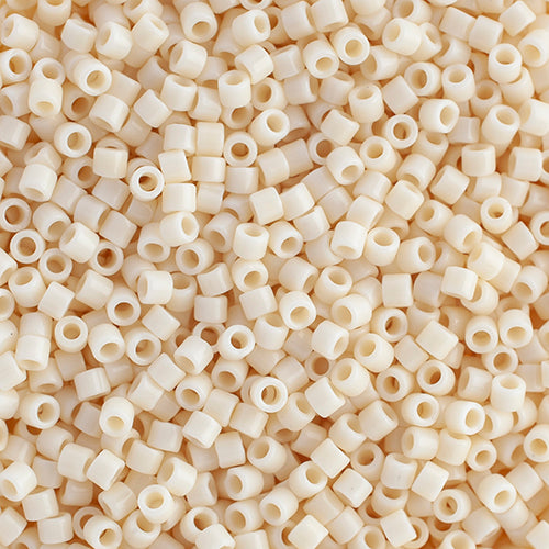 DB10 0732 Miyuki Delica  5.2g Vial Dark Cream Opaque sz 10