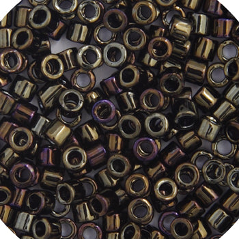 DB15 0007V MIYUKI DELICA BROWN IRIS SIZE 15