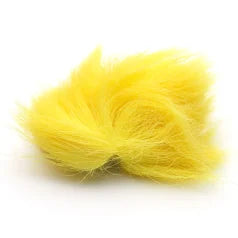 F01-707 Golden Yellow Caribou Fur 1×3 inch