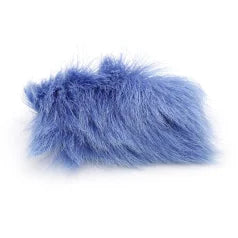 F01-716 Light Sapphire Caribou Fur 1×3 inch