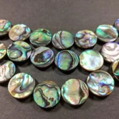 LL08-016 Abalone Round 16 mm