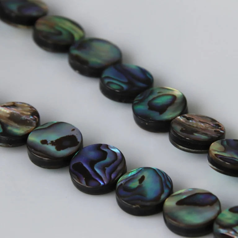 LL08-82-95788 12x12mm Flat Round – Abalone