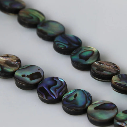 LL08-82-95788 12x12mm Flat Round – Abalone