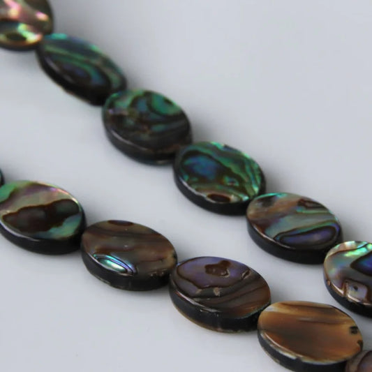 LL08-94088 Oval shape Abalone 10x14mm