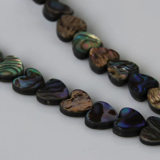 LL08-H10 Abalone Heart 10 mm