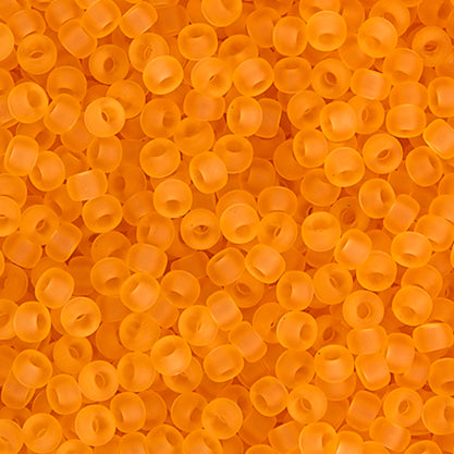 SB11 0132F Miyuki Seed Bead 11 apx.22g Lt.Topaz Transparent Matte