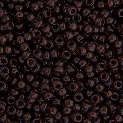 SB11 0135 Miyuki Seed Bead 11 apx.22g Chocolate Brown Transparent