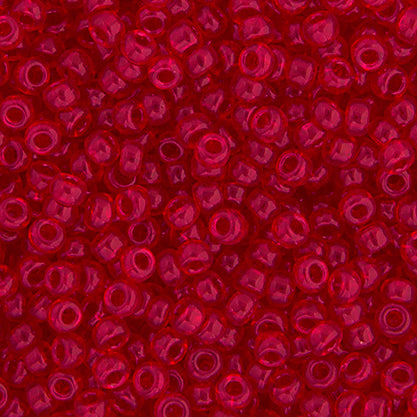 SB11 0141 Miyuki Seed Bead 11 apx.22g Ruby Transparent
