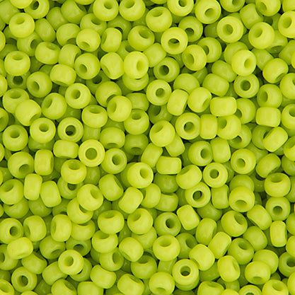 SB11 0416 Miyuki Seed Bead sz 11 Chartreuse Opaque