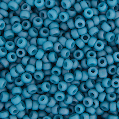 SB11 2038 Miyuki Seed Bead 11 apx.22g Lt.Denim Opaque Matte Luster