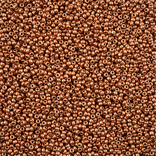 SB11 4589 Miyuki Seed Bead 11 apx.22g Vintage Copper