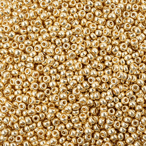 SB11 5101 Miyuki Seed Bead 11 Duracoat Galvanized Bright Gold