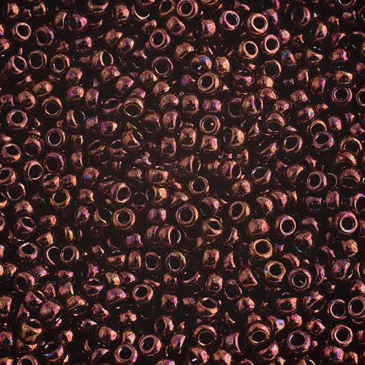 SB15 0457B Miyuki Seed Bead sz 15 Bronze Metallic